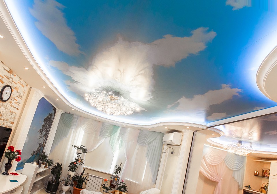 Заказать потолок с фотопечатью в г. Балтаси