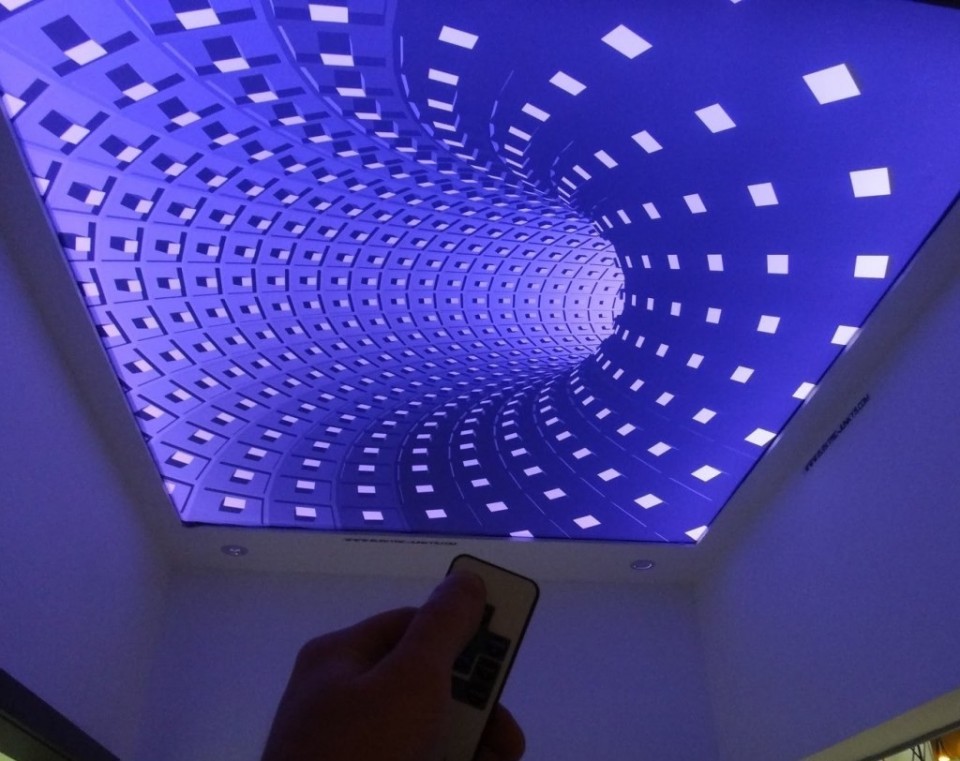 Заказать 3d натяжные потолки в г. Балтаси